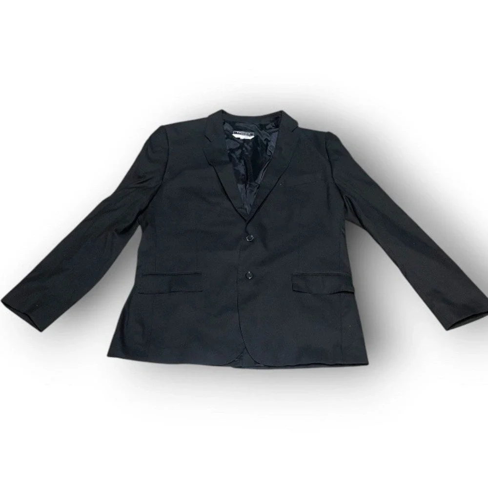 Tiffany &‎ Co. Men's Black Blazer Sport Coat Jacket US 46 EU 56 Luxury